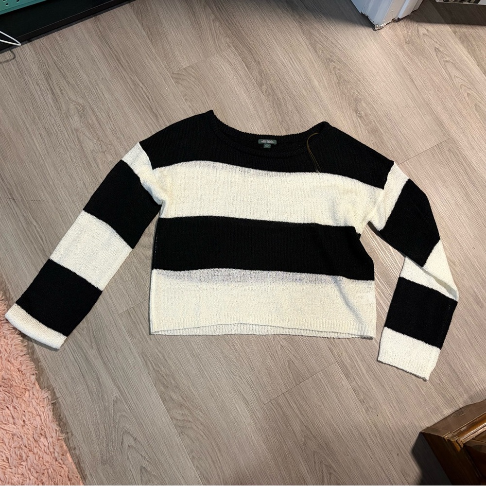 Wild Fable Striped Crew Neck Sweater
